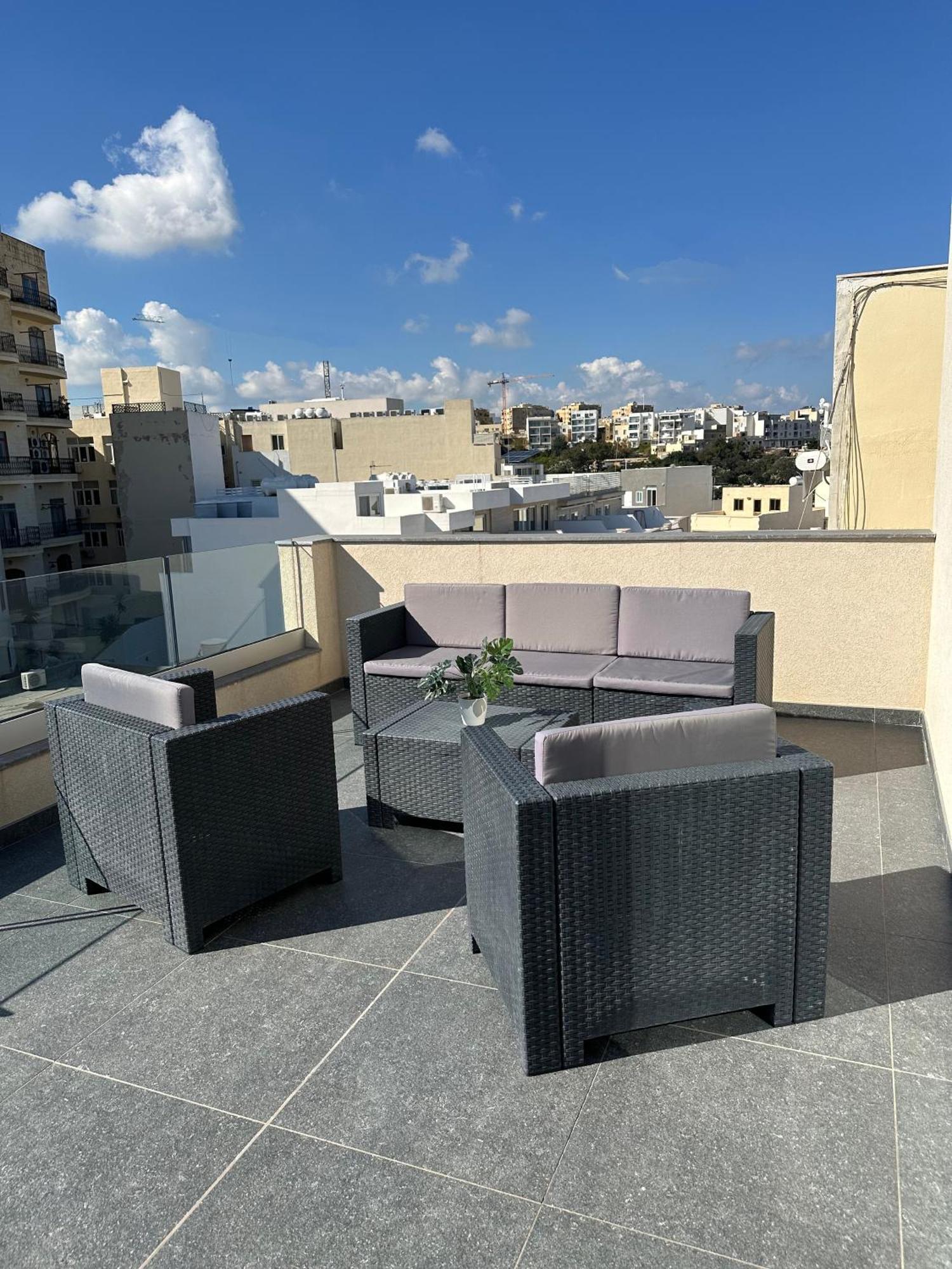 Sliema 2 Bedroom Penthouse Eksteriør bilde